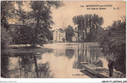 ADRP4-77-0320 - MONTIGNY-SUR-LOING - Un Coin De Rivière - Fontainebleau