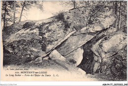 ADRP4-77-0321 - MONTIGNY-SUR-LOING - Le Long Rocher - Porte De L'enfer Du Dante - Fontainebleau