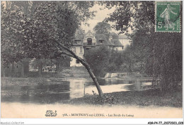 ADRP4-77-0315 - MONTIGNY-SUR-LOING - Les Bords Du Loing - Fontainebleau