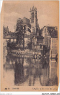 ADRP3-77-0241 - MORET - L'église Et Les Rives Du Loing - Moret Sur Loing