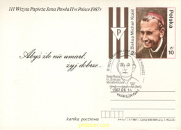 719234 MNH POLONIA 1987 PERSONAJE RELIGIOSO - Ongebruikt