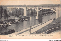 ADRP3-77-0229 - MORET-SUR-LOING - Le Viaduc De Saint-mammes Et Le Loing - Moret Sur Loing