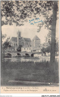 ADRP3-77-0213 - MORET-SUR-LOING - Le Pont - L'église - Et La Porte Du Pont Ou De Bourgogne - Moret Sur Loing