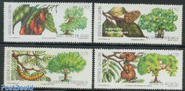 Argentina 1993 Trees 4v, Mint NH, Nature - Trees & Forests - Nuovi
