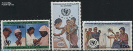 Congo Republic 1987 Vaccination 3v, Mint NH, Health - Health - Andere & Zonder Classificatie