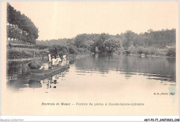 ADTP3-77-0210 - Environs De MEAUX - Ponton De Pêche à Condé-sainte-libiaire  - Meaux