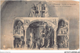 ADTP2-77-0171 - PROVINS - Rétable De L'hôtel-dieu - Bas-relief De La Renaissance  - Provins