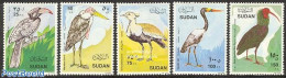 Sudan 1990 Birds 5v, Mint NH, Nature - Birds - Soedan (1954-...)