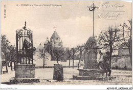 ADTP2-77-0154 - PROVINS - Place Du Châtel - Ville-haute  - Provins