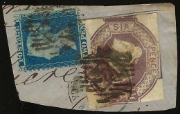 Great  Britain        .   Yvert   5 On Paper  (2 Scans)   .  '47-'54    .   O      .     Cancelled - Oblitérés