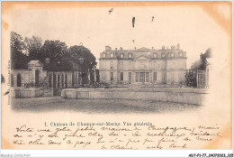 ADTP1-77-0064 - Château De CHAMPS-SUR-MARNE - Vue Générale  - Autres & Non Classés