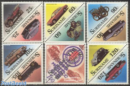 Suriname, Republic 1989 Automobiles 2x6v, Mint NH, Transport - Automobiles - Autos