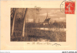 ADRP9-77-0855 - SOUPPES - Les Prairies Et L'église - Souppes Sur Loing