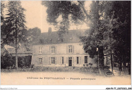 ADRP9-77-0826 - Château De PONTILLAULT - Façade Principale - Andere & Zonder Classificatie