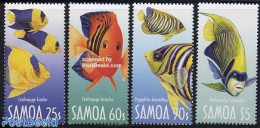 Samoa 2003 Fish 4v, Mint NH, Nature - Fish - Peces