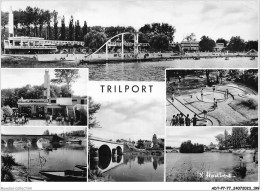 ADTP7-77-0661 - TRILPORT - Sur La Marne - La Plage - Le Pont - La Pêche  - Meaux