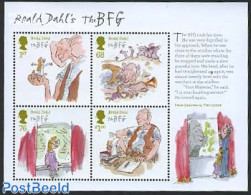 Great Britain 2012 Roald Dahls The BFG S/s, Mint NH, Art - Authors - Children's Books Illustrations - Neufs