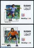 Sudan 1995 Football Games USA 2 S/s, Mint NH, Sport - Football - Soudan (1954-...)