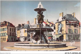 ADTP6-77-0547 - MELUN - La Fontaine De La Place St Jean  - Melun