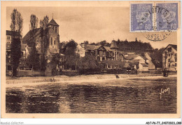 ADTP6-77-0513 - Environs De Fontainebleau - Les Bords Du Loing à MONTIGNY - Fontainebleau