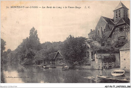 ADTP6-77-0512 - MONTIGNY-SUR-LOING - Les Bords Du Loing à La Vanne-rouge  - Fontainebleau