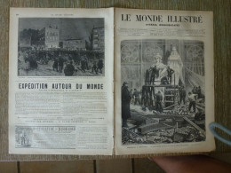 Le Monde Illustré Avril 1878 Chine Section Chinoise Exposition Universelle Constantinople Guerre Paix Russie Turquie - Revues Anciennes - Avant 1900