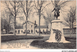 ADTP6-77-0479 - BRIE-COMTE-ROBERT - La Gare Et Le Monument Aux Morts De La Grande Guerre 1914-1918 - Brie Comte Robert