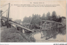 ADTP5-77-0466 - ISLES-LES-MELDEUSES - Le Pont Que Les Allemands Ont Fait Sauter  - Sonstige & Ohne Zuordnung