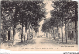 ADTP5-77-0464 - MORET-SUR-LOING - Avenue De La Gare  - Moret Sur Loing