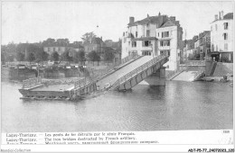 ADTP5-77-0429 - LAGNY-THORIGNY - Les Ponts De Fer Détruits Par Le Génie Français - Lagny Sur Marne