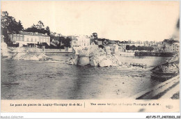 ADTP5-77-0425 - Le Pont De Pierre De LAGNY-THORIGNY  - Lagny Sur Marne