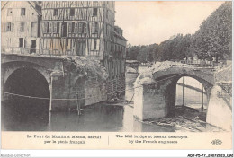 ADTP5-77-0415 - Le Pont Du Moulin à MEAUX Détruit Par Le Génie Français  - Meaux