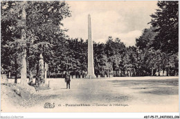 ADTP5-77-0372 - FONTAINEBLEAU - Carrefour De L'obélisque  - Fontainebleau