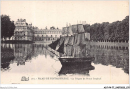 ADTP4-77-0356 - Palais De FONTAINEBLEAU - La Frégate Du Prince Impérial  - Fontainebleau