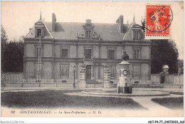 ADTP4-77-0352 - FONTAINEBLEAU - La Sous-préfecture  - Fontainebleau