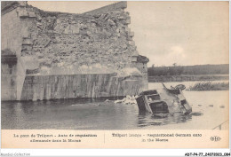 ADTP4-77-0314 - Le Pont De TRILPORT - Auto De Réquisition Allemande Dans La Marne  - Meaux