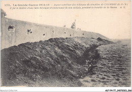 ADTP4-77-0305 - La Grande Guerre 1914-15 - Aspect Extérieur Des Défenses Du Cimétière De CHAMBRY - Otros & Sin Clasificación