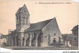 ADTP4-77-0292 - VILLENEUVE-SUR-BELLOT - L'église  - Other & Unclassified