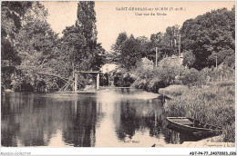 ADTP4-77-0285 - SAINT-GERMAIN-SUR-MORIN - Une Vue Du Morin  - Otros & Sin Clasificación