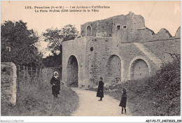 ADTP3-77-0268 - PROVINS - Les Anciennes Fortifications - La Porte St-jean - Côté Intérieur De La Ville  - Provins
