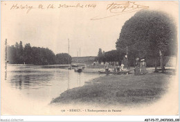 ADTP3-77-0241 - HERICY - L'embarquement Du Passeur  - Fontainebleau