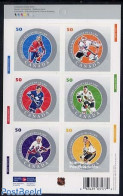 Canada 2005 NHL All-stars 6v S-a, Mint NH, Sport - Ice Hockey - Sport (other And Mixed) - Unused Stamps