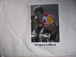 Cyclisme  -  Carte Postale Greg Lemond - Cyclisme