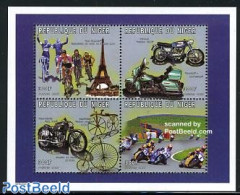 Niger 1997 (motor)cycles 4v M/s, Mint NH, Sport - Transport - Cycling - Sport (other And Mixed) - Motorcycles - Cycling