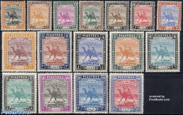 Sudan 1948 Definitives 16v, Mint NH, Nature - Camels - Soedan (1954-...)