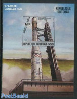 Chad 1984 Space Rockets, Ariane S/s, Imperforated, Mint NH, Transport - Space Exploration - Andere & Zonder Classificatie