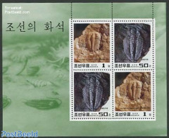 Korea, North 1997 Fossils M/s, Mint NH, History - Geology - Korea (Noord)