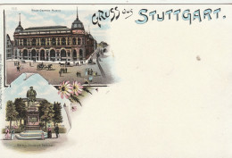 DE590  ---   GRUSS AUS STUTTGART  --  LITHO - Stuttgart