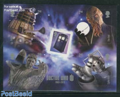 Great Britain 2013 50 Years Doctor Who S/s S-a, Mint NH, Performance Art - Film - Art - Science Fiction - Unused Stamps