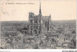 AFPP4-80-0414 - AMIENS - La Cathedrale Prise A Vol D'oiseau - Amiens